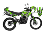 Mondial X-Treme Maxx 200 i Skull Design Sticker Set