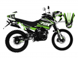 Mondial X-Treme Max 200 i Fox Design Sticker Set Yeşil-Beyaz